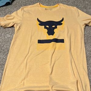 Under Armour Project Rock bull t shirt